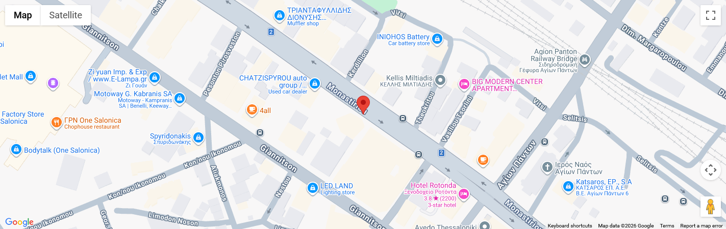 Χάρτης τοποθεσίας του ΚοιΣΠΕ ΙΡΙΣ